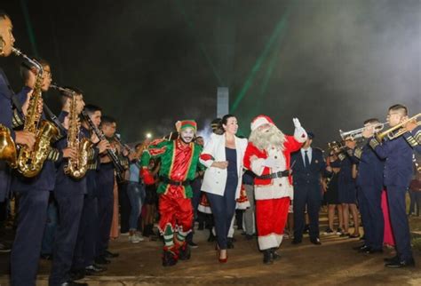 Papai Noel chega a Palmas nesta terça para abrir Natal Cidade