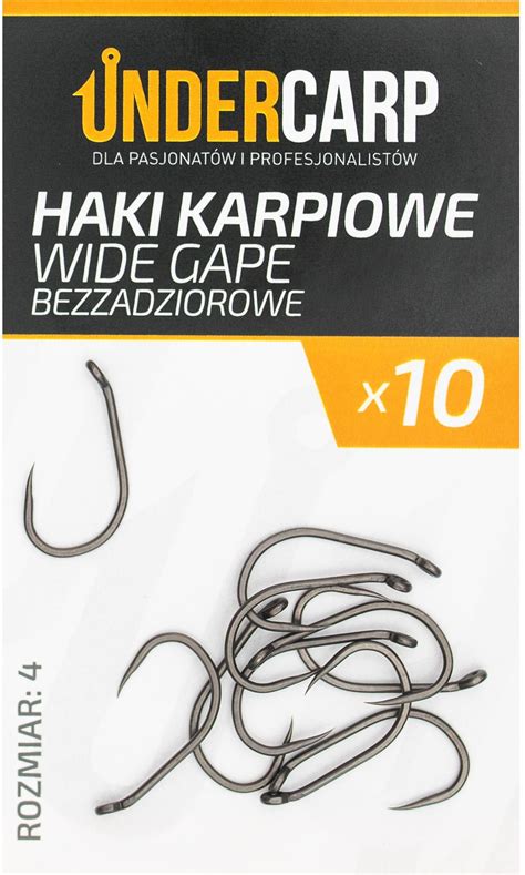 Undercarp Teflon Haki Karpiowe Wide Gape Bez Za 4 1549681209 Ceny I