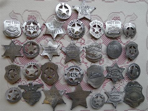 60 Old West Badges With Pin Back By Coolstuffgoodprices On Etsy Badge