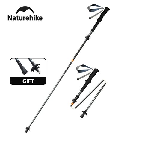 Naturehike Section Carbon Fiber Aluminum Alloy Trekking Poles