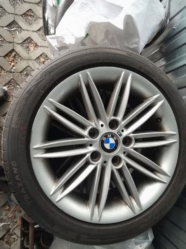 Alufelgi 17 PASUJĄ DO BMW E46 OPONY LETNIE Lublin Kup teraz na