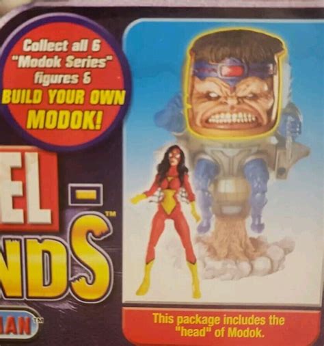 Marvel Legends Spider Woman Black Suit Variant Modok Baf Series