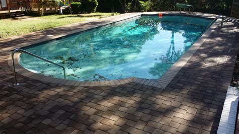 Concrete Paver Pool Charlotte Pavers And Stone