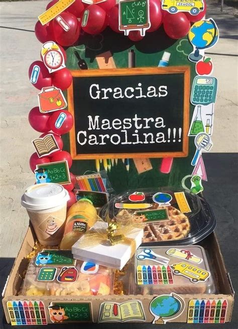 Desayuno D A Del Maestro Regalos De Agradecimiento Para Maestros D A