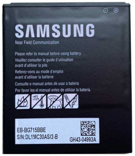 Original Samsung Galaxy Xcover Pro Akku EB BG715BBE G715F GH43 04993A