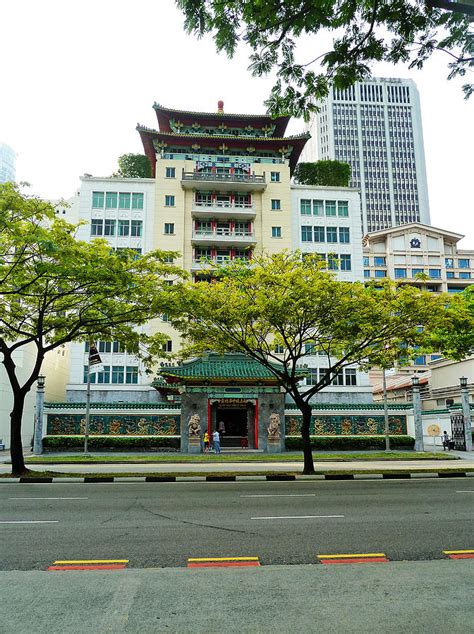 Singapore Chinese Chamber of Commerce building Photograph by Steve Taylor