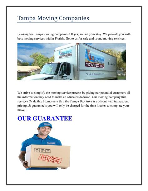PPT - Tampa Moving Companies PowerPoint Presentation, free download