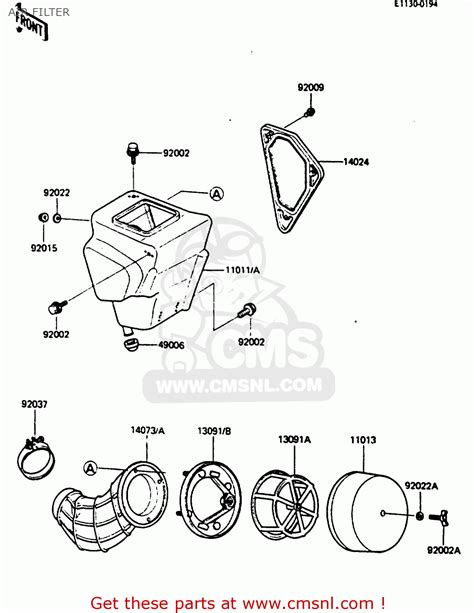 Clamp Air Cleaner Kawasaki Buy The At Cmsnl