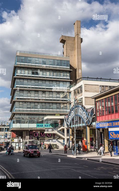 Castle Market Indoor Market In Sheffield South Yorkshire England Uk