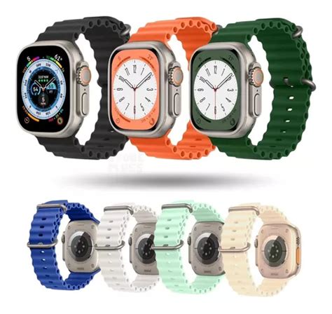 Pulseira Oceano Para Apple Watch Ultra 49mm 45mm 44mm 42mm MercadoLivre