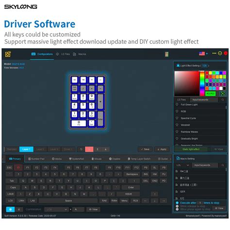 Buy Gk S Gk Hot Swappable Blue Tooth Bt Dual Mode Pcb Custom Mechanical Keyboard Numpad Kit