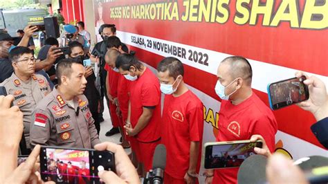 Dalam Waktu Seminggu Polresta Barelang Berhasil Ungkap Kasus Peredaran