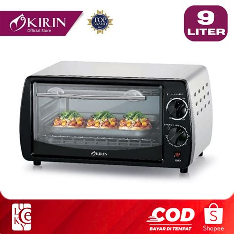 Jual Oven Listrik Kirin Low Watt 9 Liter KBO 90M 400 Watt Dinding Lapis