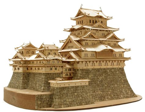 Model Castle, Himeji Castle, Architecture Model, Model Kit, Monument Valley, Village, Natural ...