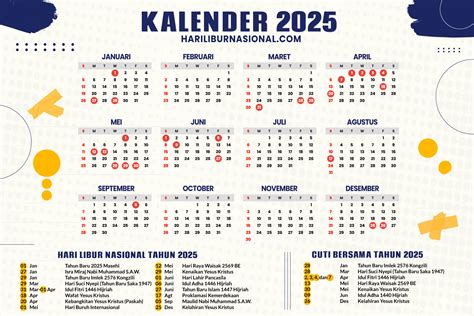 Kalender Hari Libur Nasional Hari Libur Nasional