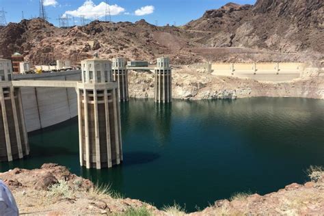 Hoover Dam Before And After Drought