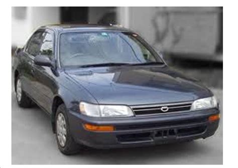 Toyota corolla ae100 parts