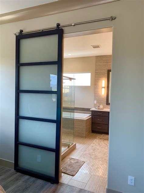 Custom Metal And Glass Barn Doors Built For You Double Sliding Barn