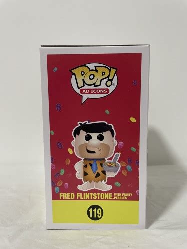 Funko Pop Fred Flintstone With Fruity Pebbles The Flintstones 119