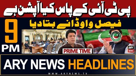 Ary News Pm Prime Time Headlines Th May Faisal Vawda S Big