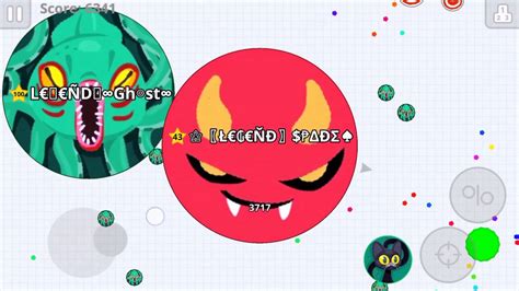 Agario Mobile Random Teaming Baiting And Trick Split YouTube