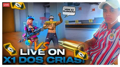 FREE FIRE AO VIVOX1 DOS CRIAS 4X4 BATE SOCOSALA VALENDO DIAMANTES