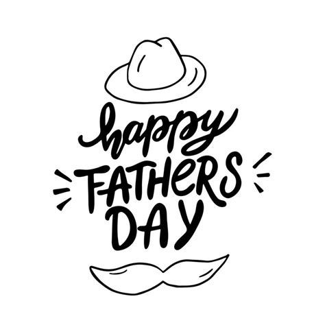 Fathers Day Clip Art Black And White