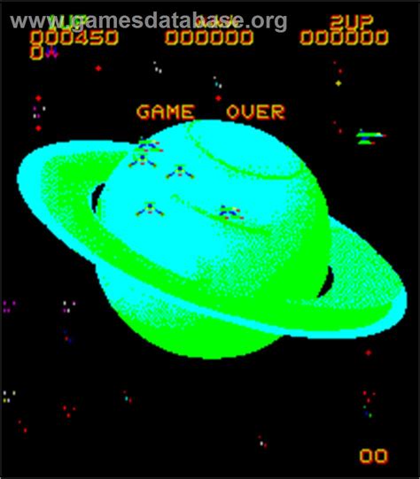 Saturn Arcade Artwork Game Over Screen