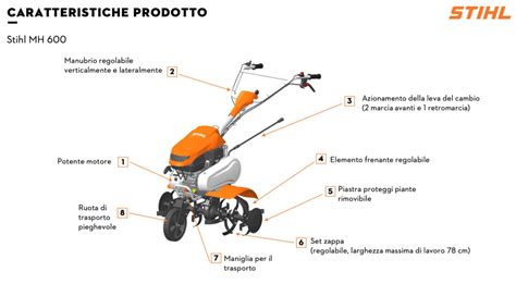 Motozappa Stihl Mh Trasporto Gratis Agrigiardinaggio Shop