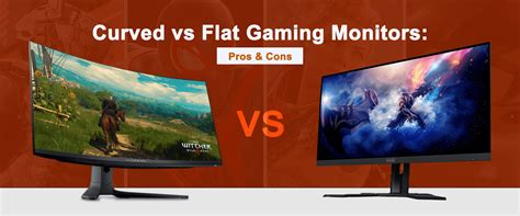 Curved Vs Flat Gaming Monitors Pros And Cons What S The Best