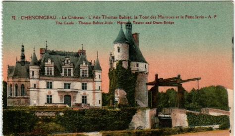 Chenonceaux 720 CHENONCEAUX LE CHATEAU Carte Postale Ancienne Et