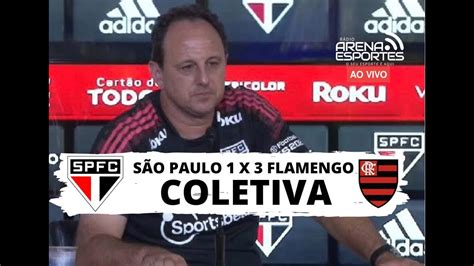 COLETIVA ROGÉRIO CENI I SÃO PAULO 1 X 3 FLAMENGO COPA DO BRASIL 2022