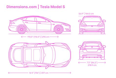 Tesla Model Y Dimensions Drawings Dimensions