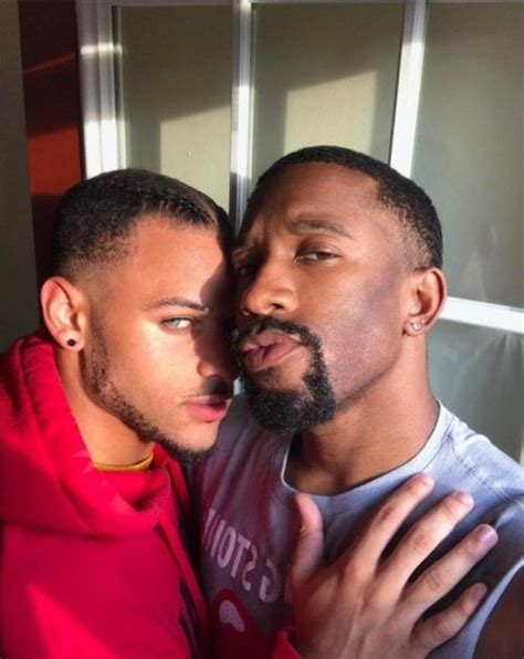 Pin By Barrington Ford On Black Gay Magic Cute Gay Couples Lgbt Love Black Gay