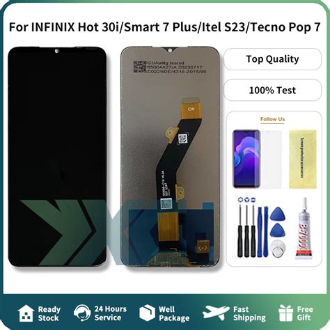 For Infinix Hot I Smart Plus Itel S Tecno Pop Lcd Screen Assembly Replacement Ultra