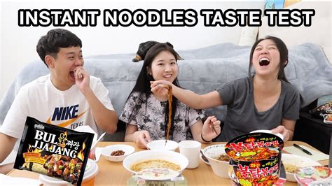 Instant Noodles Taste Test Youtube