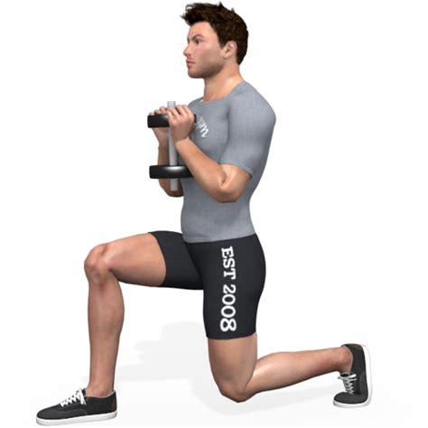 Dumbbells Goblet Lunge Video Exercise Guide