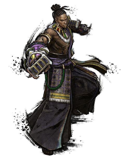 Yasuke Artwork from Samurai Warriors 5