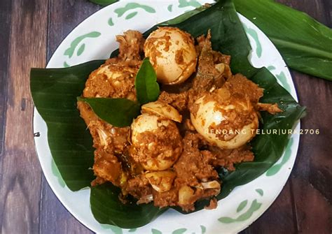 Cara Membuat Rendang Telur Kekinian Yulvia Sani Blog