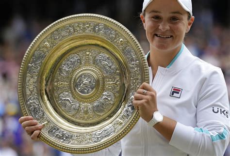 Barty Wins First Wimbledon Title On Cawley Anniversary Free Malaysia