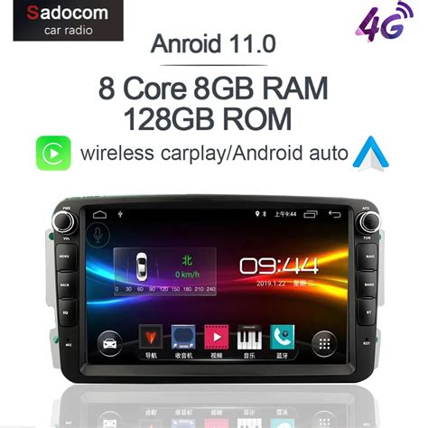 Radio Con Gps Para Coche Reproductor Con Android Pulgadas G