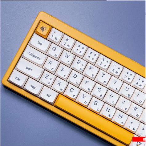 Jual Keycaps Pbt Dye Sub Xda Profile Honey And Milk Japan English