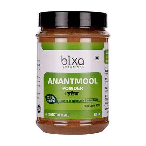 Buy Bixa Botanical Anantmool Root Powder Gm Online At Best Price