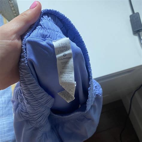 Lululemon Purple Hotty Hot Shorts Great Condition Depop