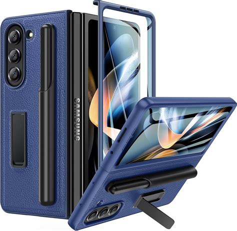 Fewdew For Samsung Z Fold 5 Case Z Fold 5 Case With S Pen Holder