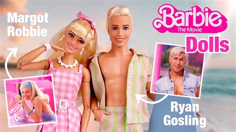 New Barbie The Movie Dolls Margot Robbie And Ryan Gosling Mtm Body