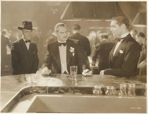 Clark Gable Lionel Barrymore And James Gleason In A Free Soul Original