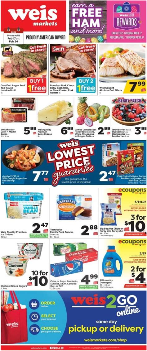 Weis Ad Circular - 02/17 - 02/24/2022 | Rabato