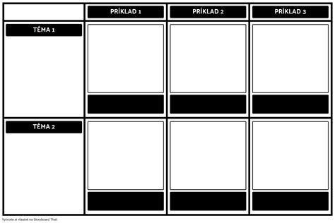 Šablóna Téma Storyboard von sk examples