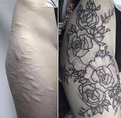 Tatuajes para Tapar Cicatrices Diseños Bonitos y Originales Tatuajes